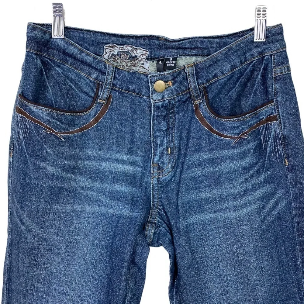 𝅺azi Jeans 9” Rise Straight Leg - Picture 4 of 6